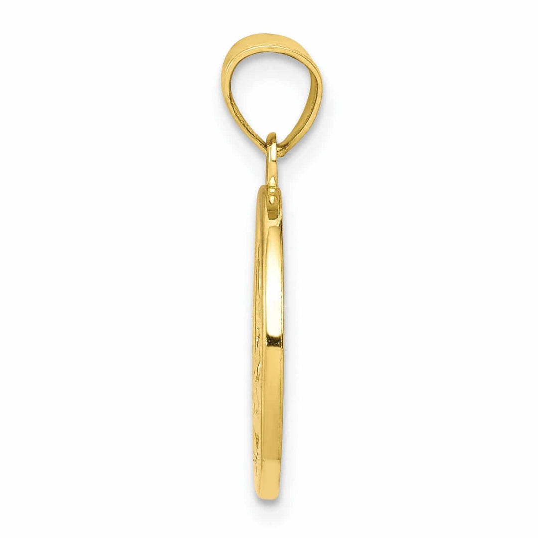 Lovely Rita's Pendants & Charms 10k Yellow Gold Polished Nativity Pendant