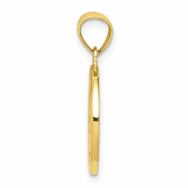 Lovely Rita's Pendants & Charms 10k Yellow Gold Polished Nativity Pendant