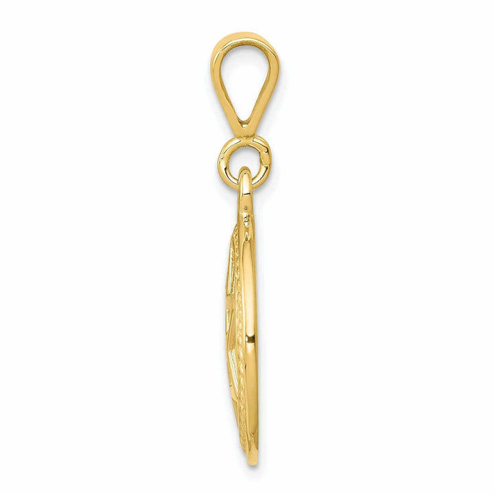 Lovely Rita's Pendants & Charms 10k Yellow Gold Polished Star Of David Pendant