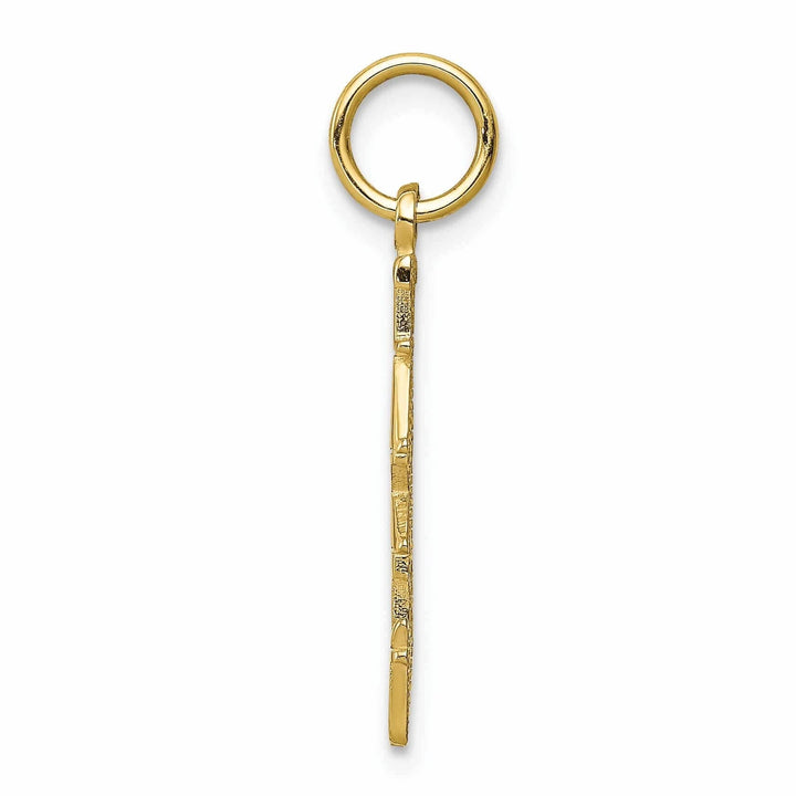 Lovely Rita's Pendants & Charms 10k Yellow Gold Polished Talking Taken Pendant