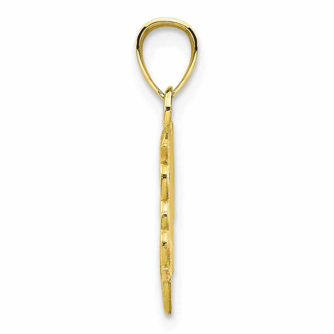 Lovely Rita's Pendants & Charms 10k Yellow Gold Three Dolphins Swimming Pendant