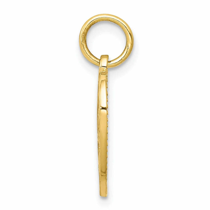 Lovely Rita's Pendants & Charms 10k Yellow Gold Very Special Mom Heart Pendant