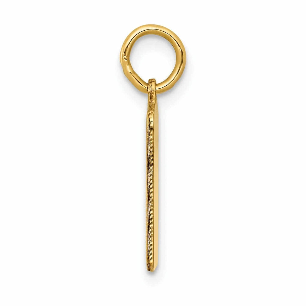 Lovely Rita's Pendants & Charms 14 Yellow Gold Birth Certificate Charm Pendant