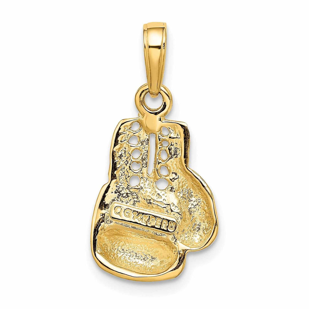 Lovely Rita's Pendants & Charms 14 Yellow Gold Large Boxing Glove Charm Pendant