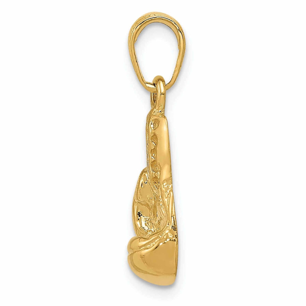 Lovely Rita's Pendants & Charms 14 Yellow Gold Large Boxing Glove Charm Pendant