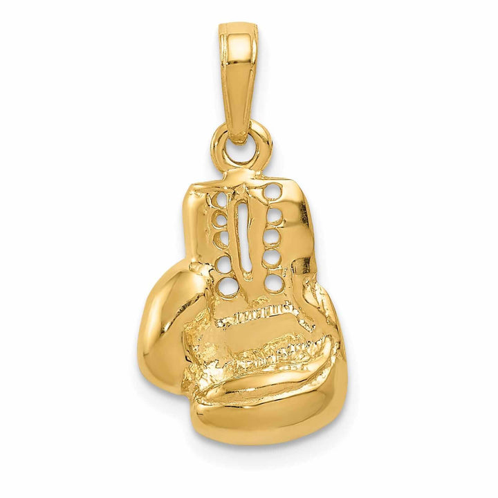 Lovely Rita's Pendants & Charms 14 Yellow Gold Large Boxing Glove Charm Pendant