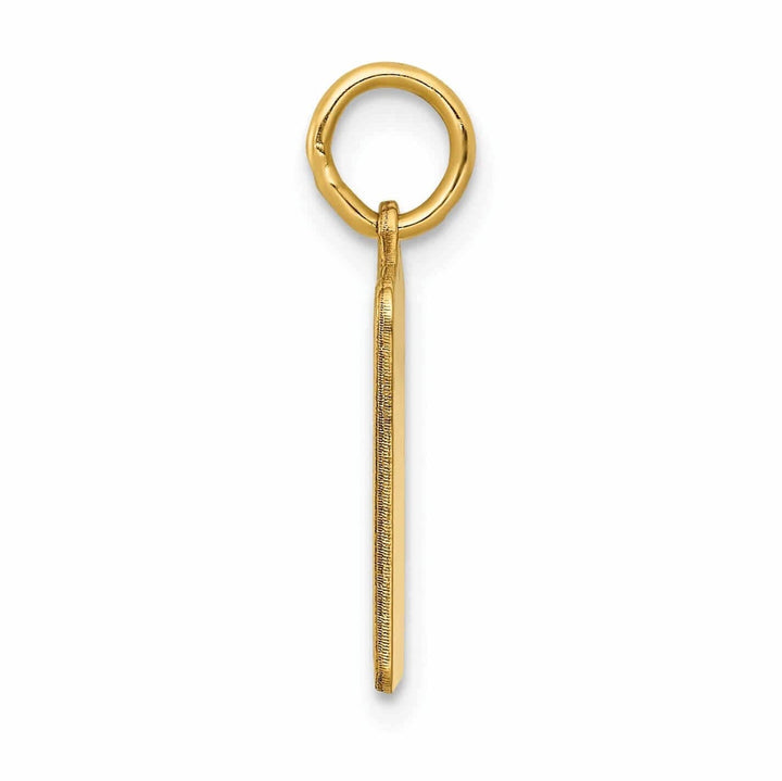 Lovely Rita's Pendants & Charms 14 Yellow Gold Polished Birth Certificate Charm
