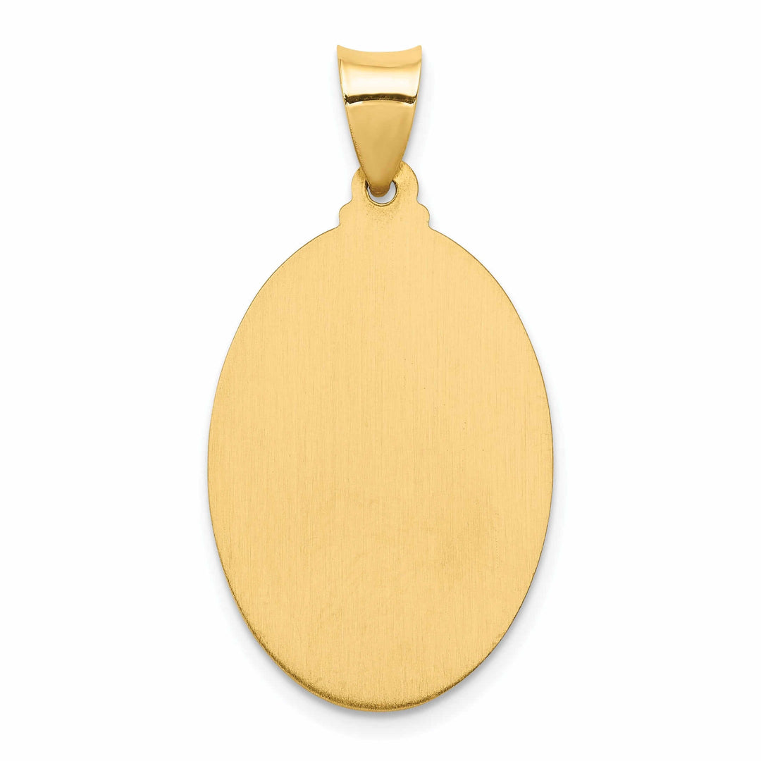 Lovely Rita's Pendants & Charms 14 Yellow Gold Sacred Heart Jesus Medal Pendant