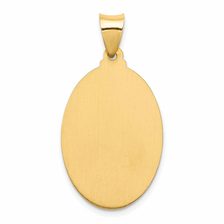 Lovely Rita's Pendants & Charms 14 Yellow Gold Sacred Heart Jesus Medal Pendant