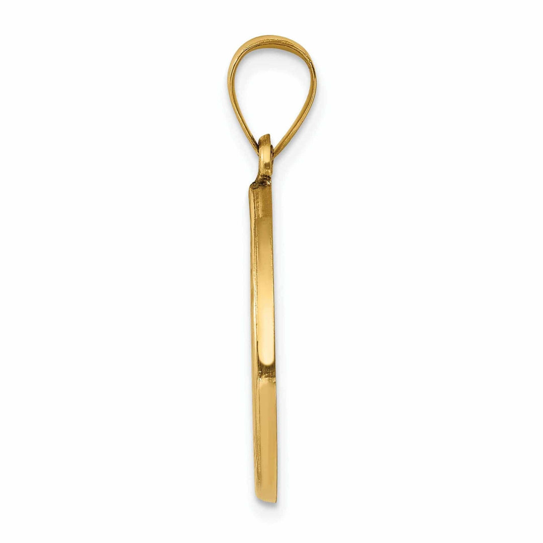 Lovely Rita's Pendants & Charms 14 Yellow Gold Saint John Baptist Medal Pendant