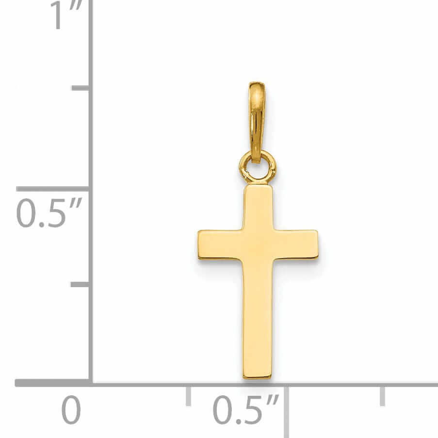 Lovely Rita's Pendants & Charms 14k Childrens Cross Pendant