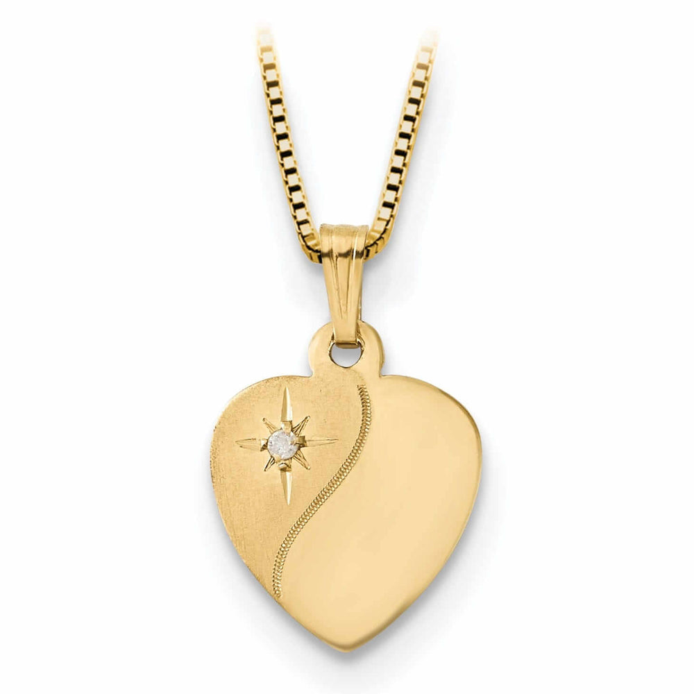 Lovely Rita's Pendants & Charms 14k Gold Heart Locket Gold Plated Pendant