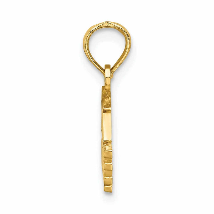 Lovely Rita's Pendants & Charms 14K Polished Graduate Under Cap Charm - Unisex