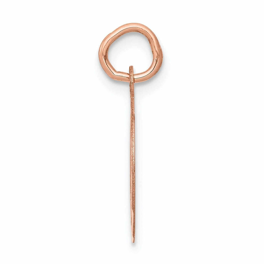 Lovely Rita's Pendants & Charms 14k Rose Gold Holy Communion Medal Pendant.