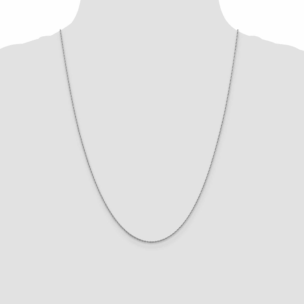 Lovely Rita's Pendants & Charms 14K White Gold 1.3 mm Pendant Rope