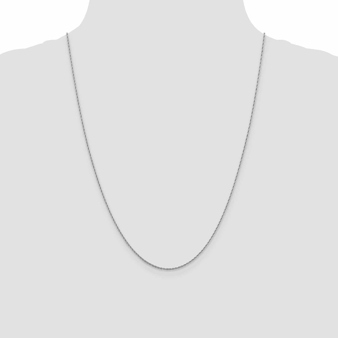 Lovely Rita's Pendants & Charms 14K White Gold 1.3 mm Pendant Rope