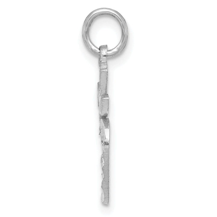 Lovely Rita's Pendants & Charms 14k White Gold Apple Charm Pendant