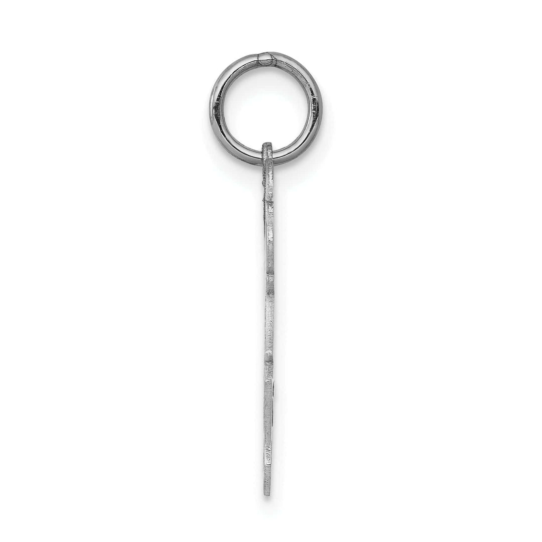 Lovely Rita's Pendants & Charms 14k White Gold Ballerina Girl Kiss Charm