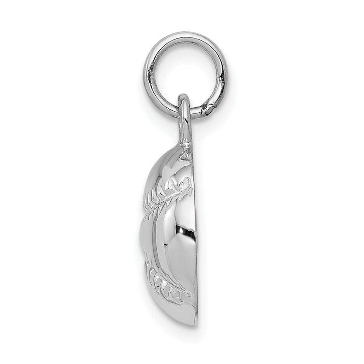 Lovely Rita's Pendants & Charms 14k White Gold Baseball Pendant