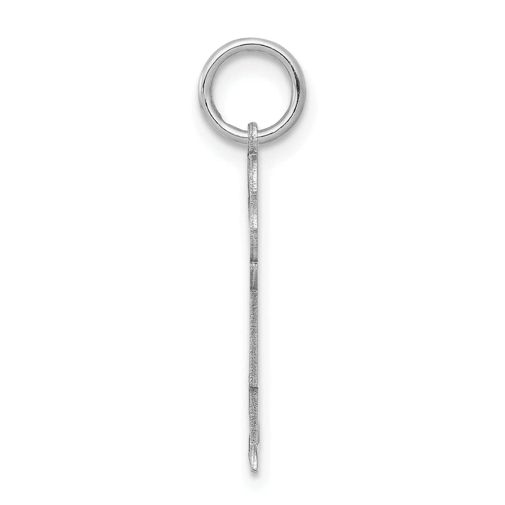 Lovely Rita's Pendants & Charms 14k White Gold Boy With Haircut Love Charm