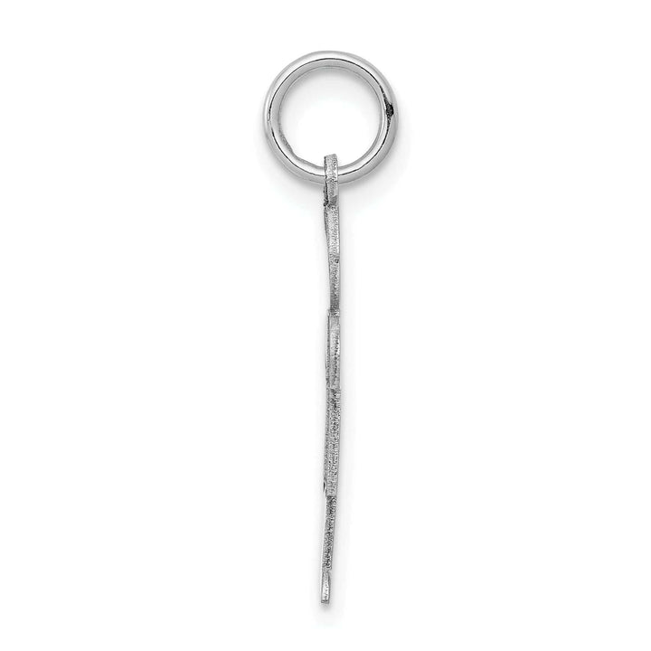 Lovely Rita's Pendants & Charms 14k White Gold Boy With Hat Hugs Charm