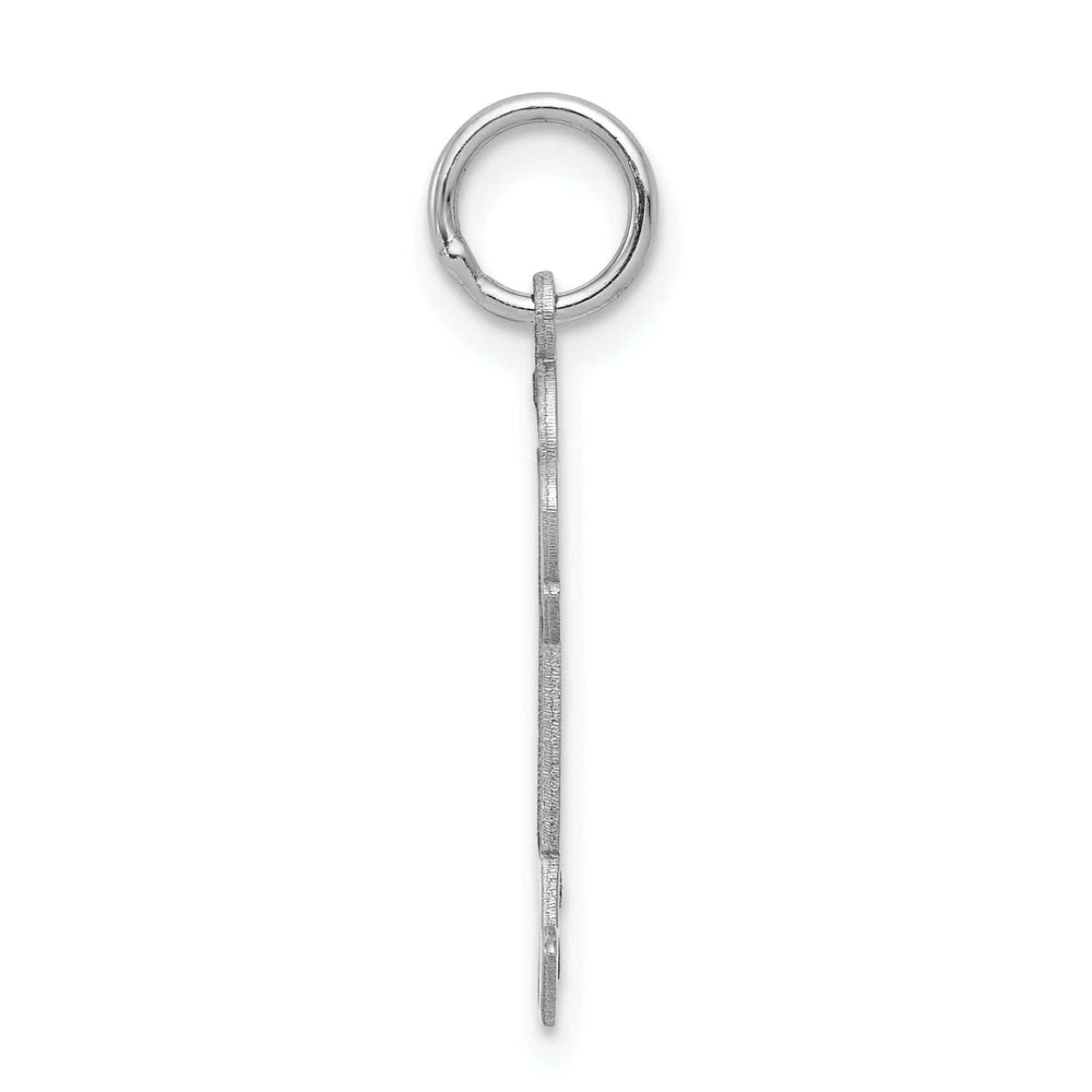 Lovely Rita's Pendants & Charms 14k White Gold Boy With Hat Joy Charm