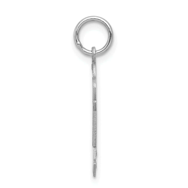 Lovely Rita's Pendants & Charms 14k White Gold Boy With Hat Joy Charm