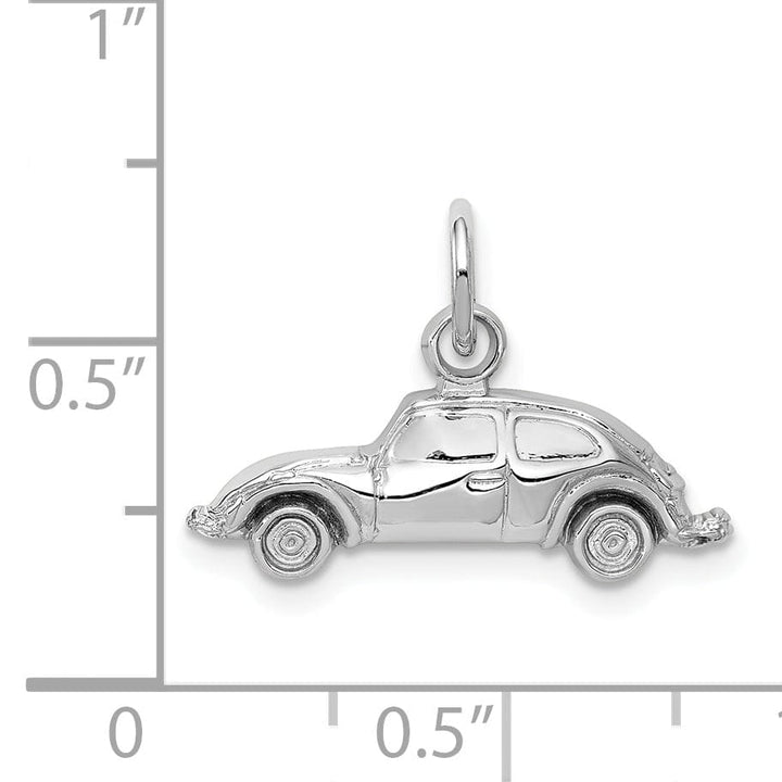 Lovely Rita's Pendants & Charms 14k White Gold Car Charm