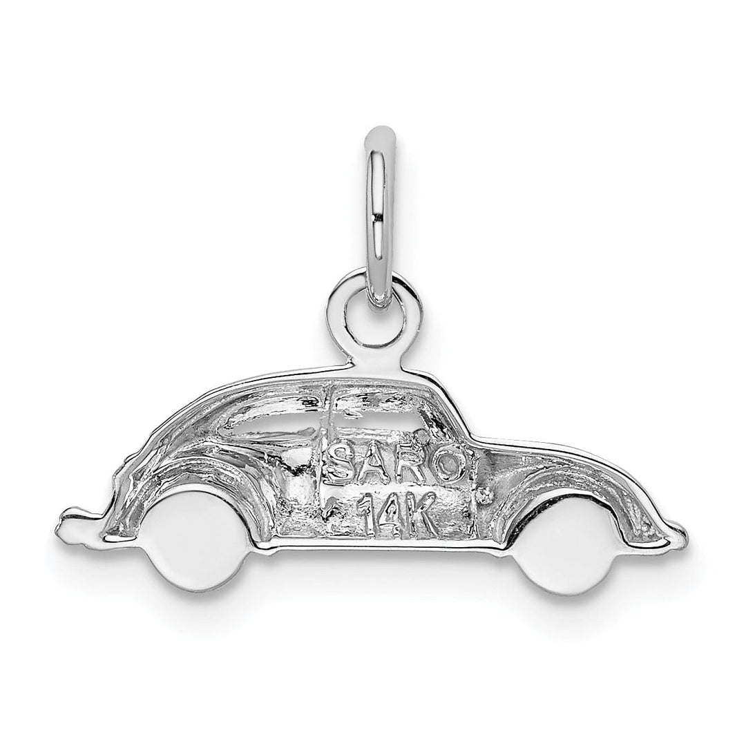 Lovely Rita's Pendants & Charms 14k White Gold Car Charm