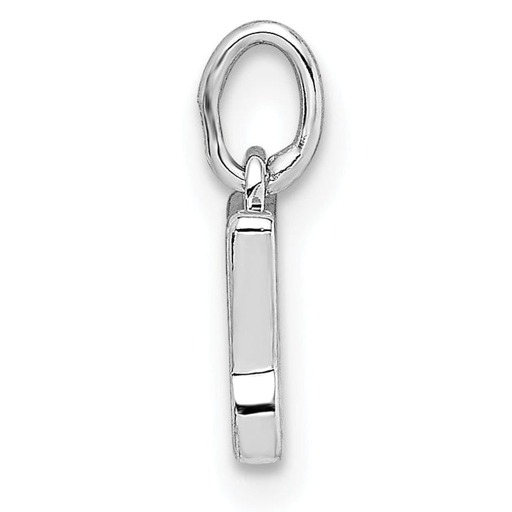 Lovely Rita's Pendants & Charms 14k White Gold Casted Open Back Solid Polished Finish Cut-out Butterfly Charm Pendant