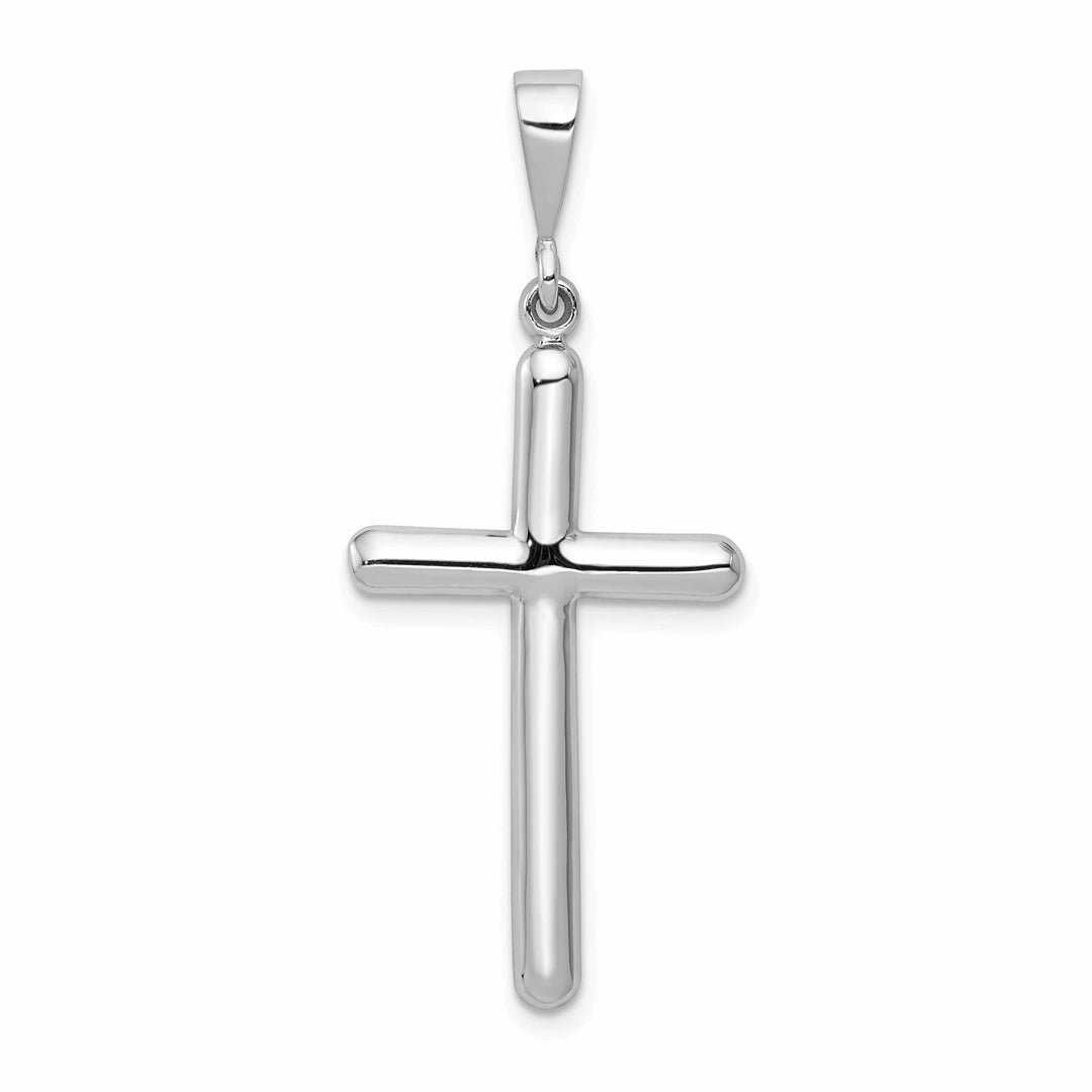 Lovely Rita's Pendants & Charms 14k White Gold Cross Pendant