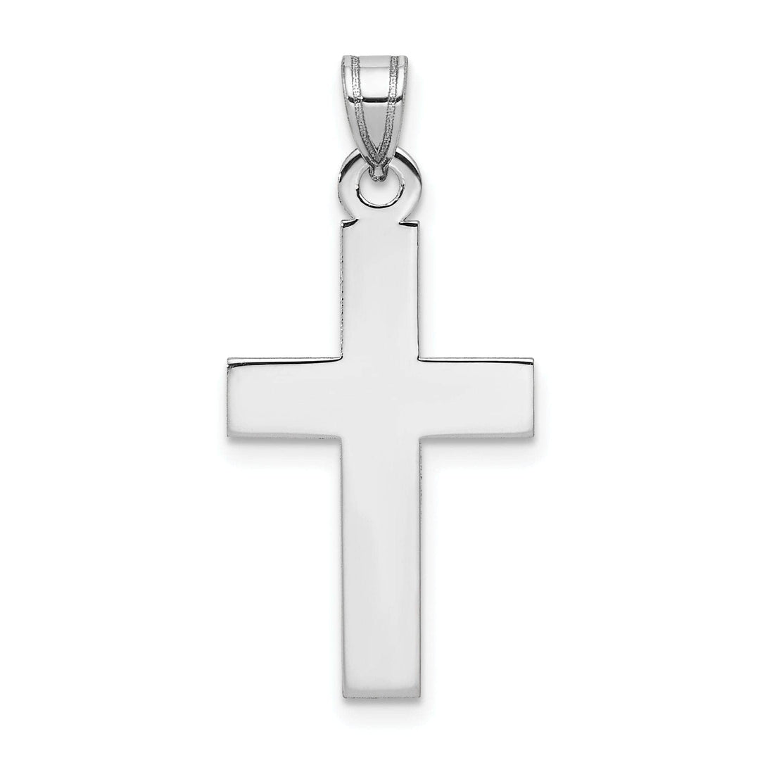 Lovely Rita's Pendants & Charms 14k White Gold Cross Pendant