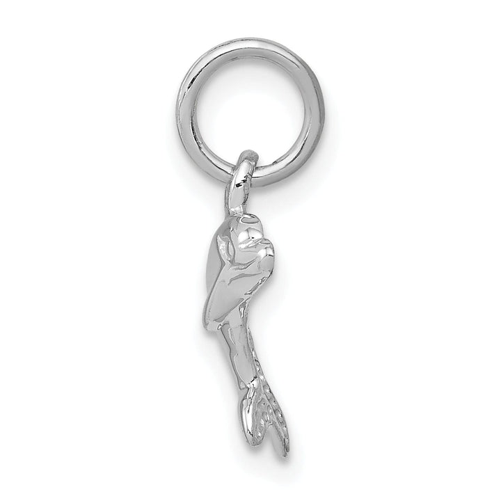Lovely Rita's Pendants & Charms 14k White Gold Dolphin Charm Pendant