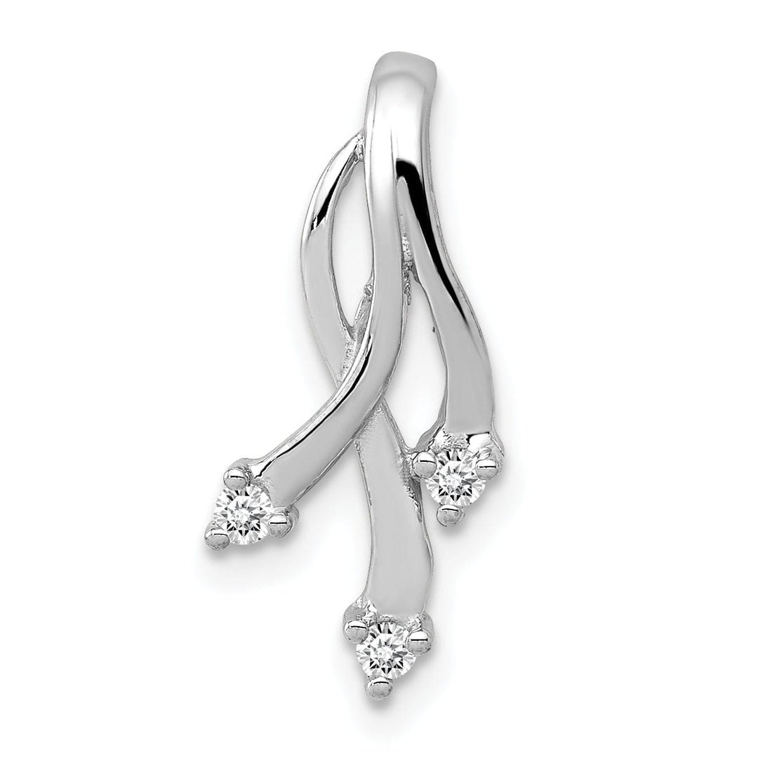 Lovely Rita's Pendants & Charms 14k White Gold Fancy Diamond Pendant