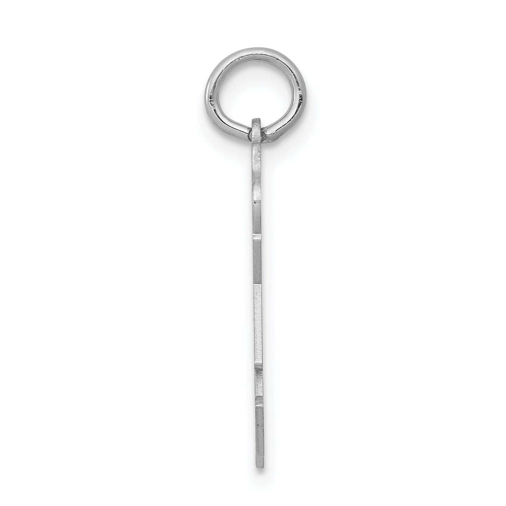 Lovely Rita's Pendants & Charms 14k White Gold Girl in Floral Dress Joy Charm