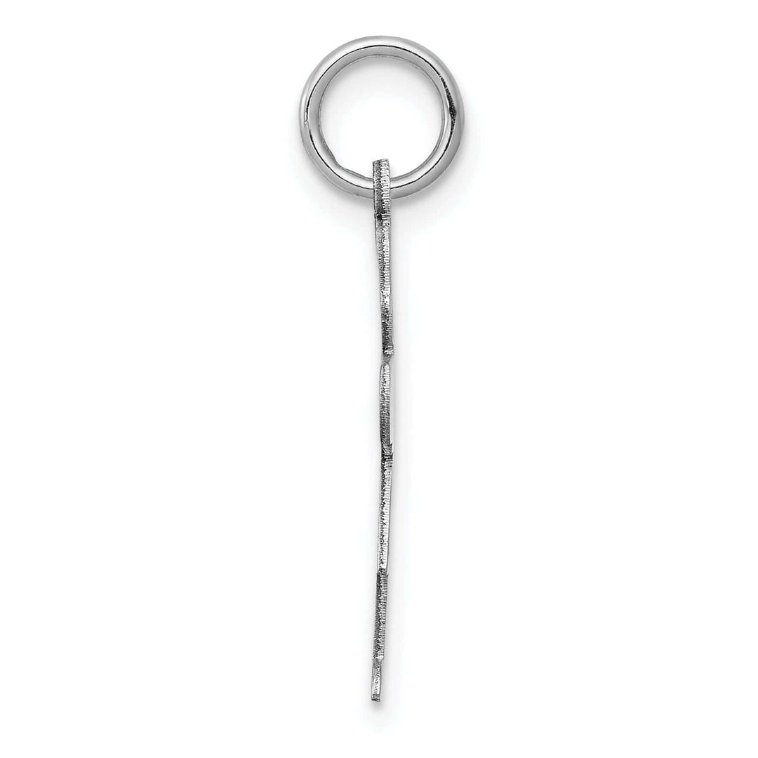 Lovely Rita's Pendants & Charms 14k White Gold Girl With Pigtails Hugs Charm