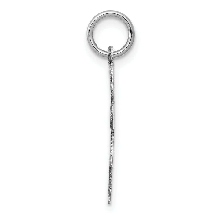 Lovely Rita's Pendants & Charms 14k White Gold Girl With Pigtails Hugs Charm