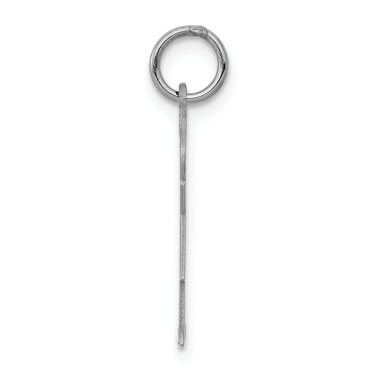 Lovely Rita's Pendants & Charms 14k White Gold Heart Girl With Bow Love Charm