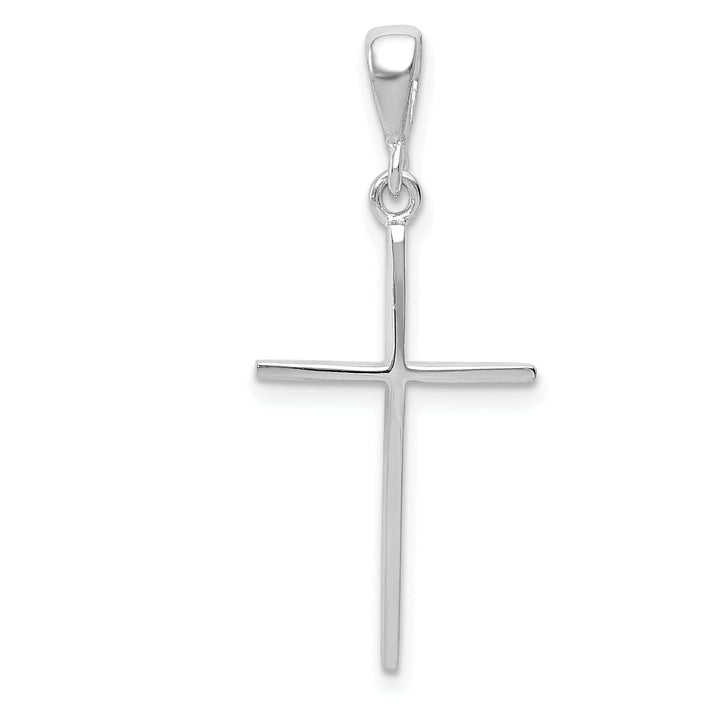 Lovely Rita's Pendants & Charms 14k White Gold Latin Cross Pendant