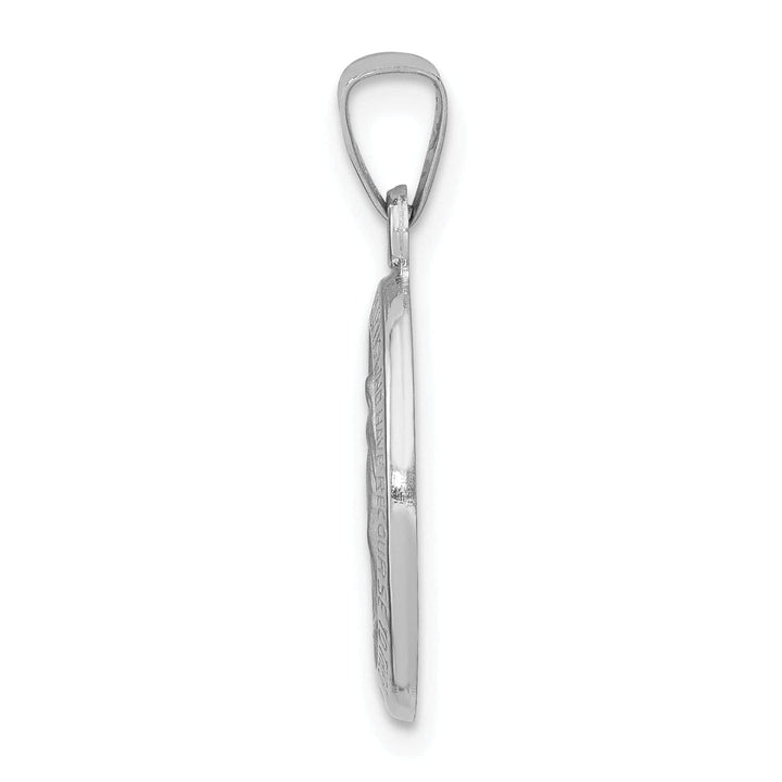 Lovely Rita's Pendants & Charms 14k White Gold Miraculous Medal Pendant