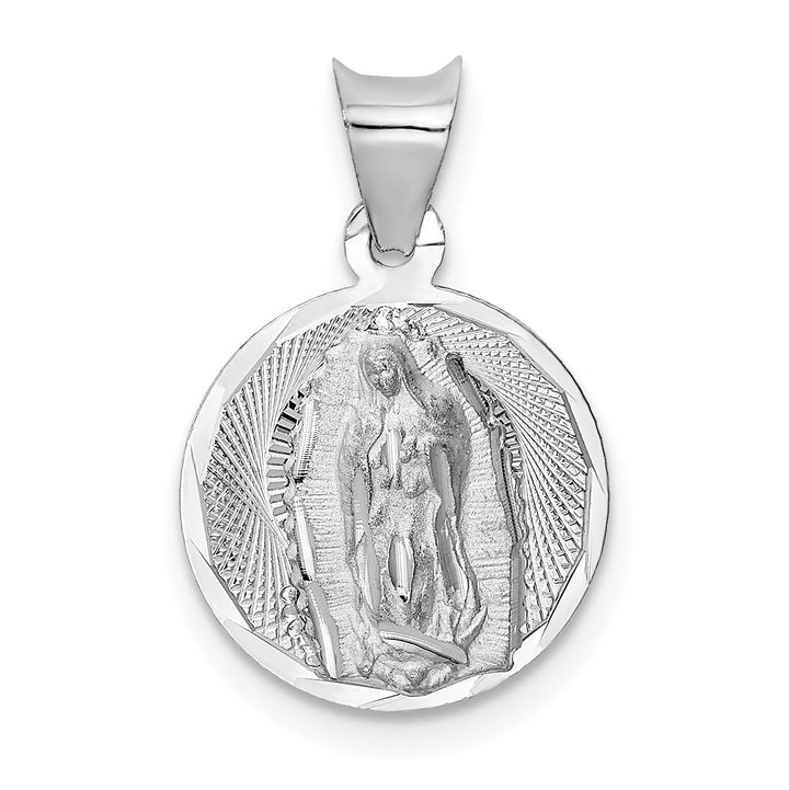 Lovely Rita's Pendants & Charms 14k White Gold Our Lady of Guadalupe Pendant