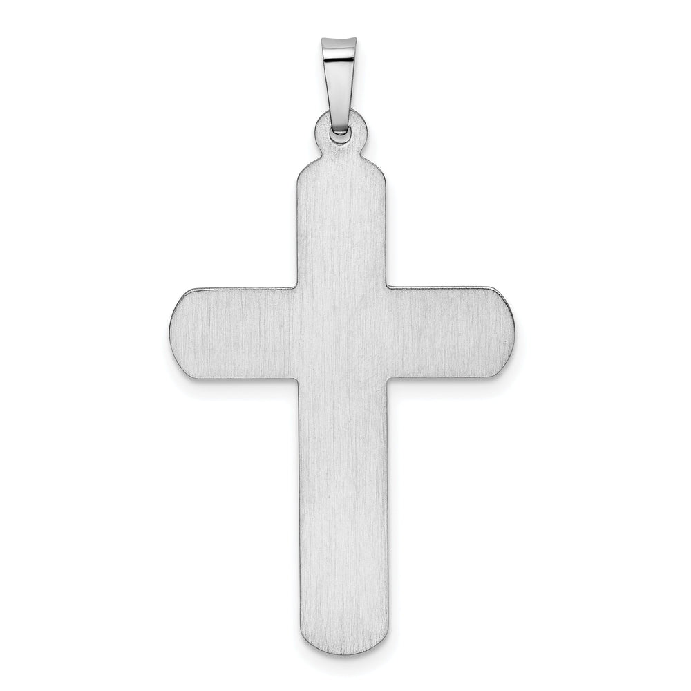 Lovely Rita's Pendants & Charms 14k White Gold Polished Latin Cross Pendant