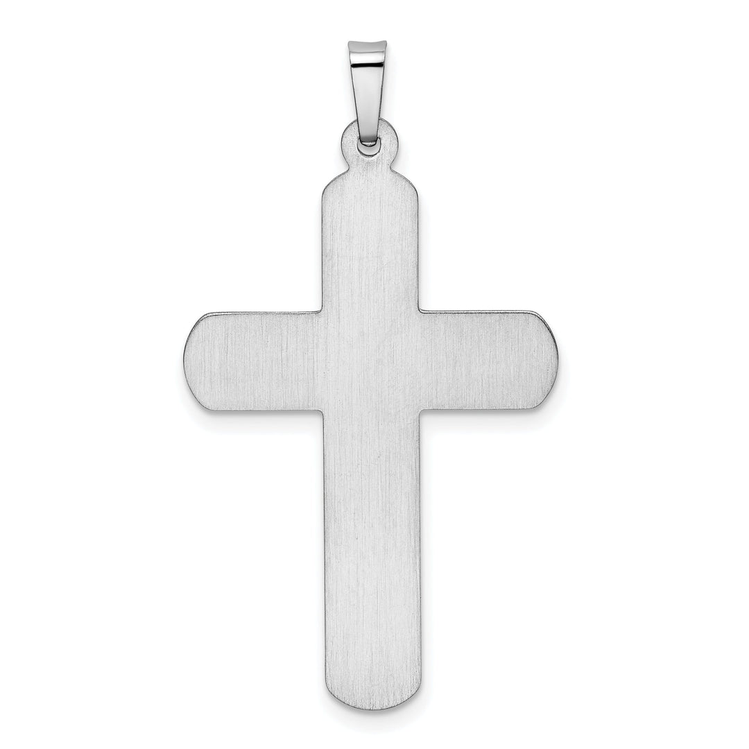 Lovely Rita's Pendants & Charms 14k White Gold Polished Latin Cross Pendant