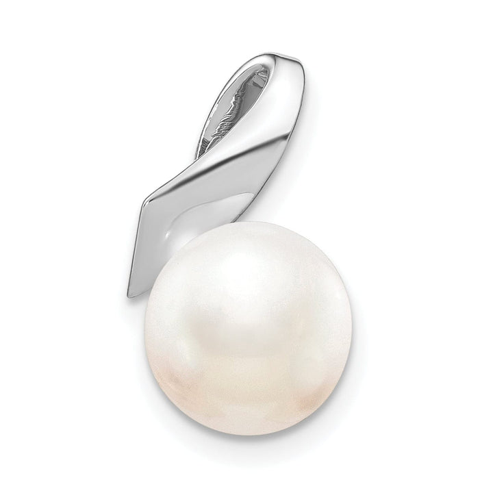 Lovely Rita's Pendants & Charms 14k White Gold Polished Pearl Pendant