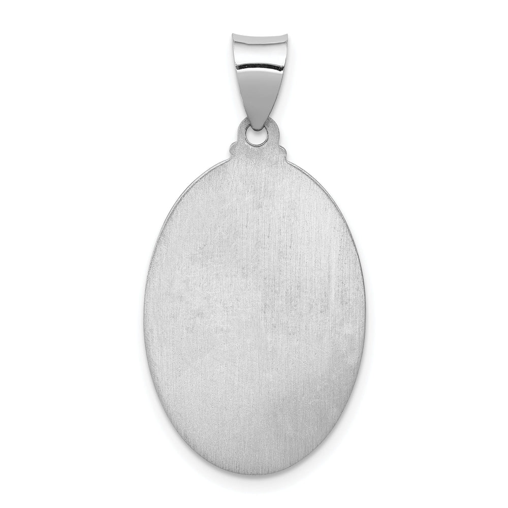 Lovely Rita's Pendants & Charms 14k White Gold Saint Anthony Medal Pendant