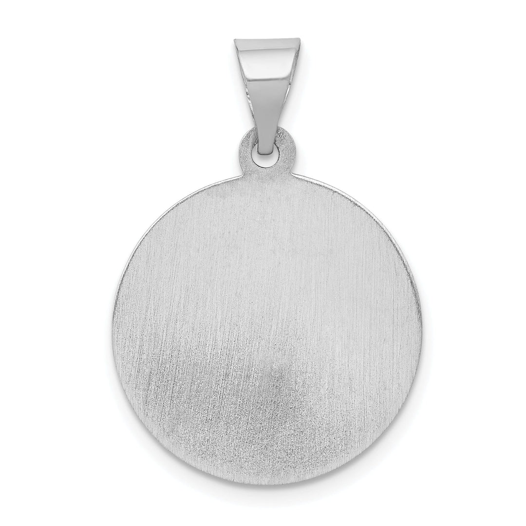 Lovely Rita's Pendants & Charms 14k White Gold Saint Patrick Medal Pendant