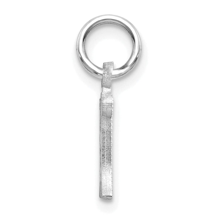 Lovely Rita's Pendants & Charms 14k White Gold  Small Script Design Letter H Initial Charm Pendant