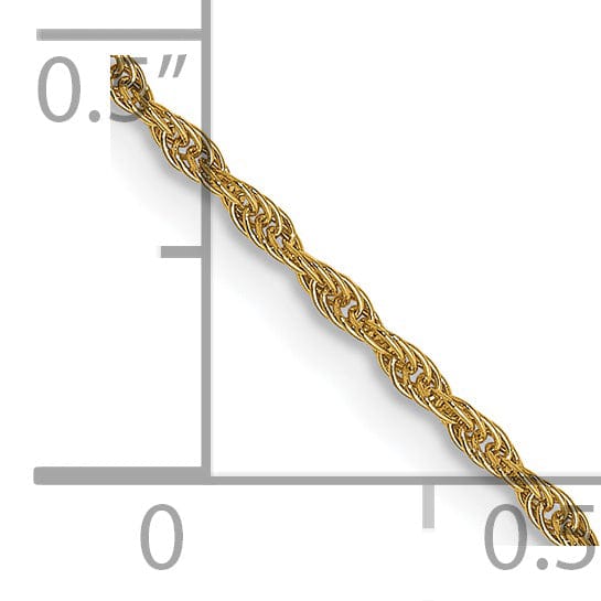 Lovely Rita's Pendants & Charms 14k Yellow Gold 1.3 mm Pendant Rope