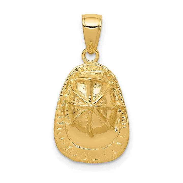 Lovely Rita's Pendants & Charms 14k Yellow Gold 3-D Firefighter Hat Pendant