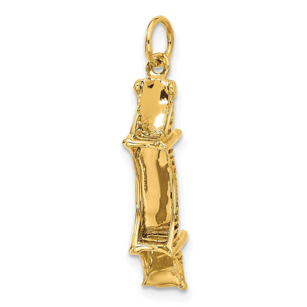 Lovely Rita's Pendants & Charms 14k Yellow Gold 3-D Mackinac Bridge Pendant